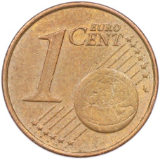 Монета 1 евроцент 2004 года Ирландия (реверс)