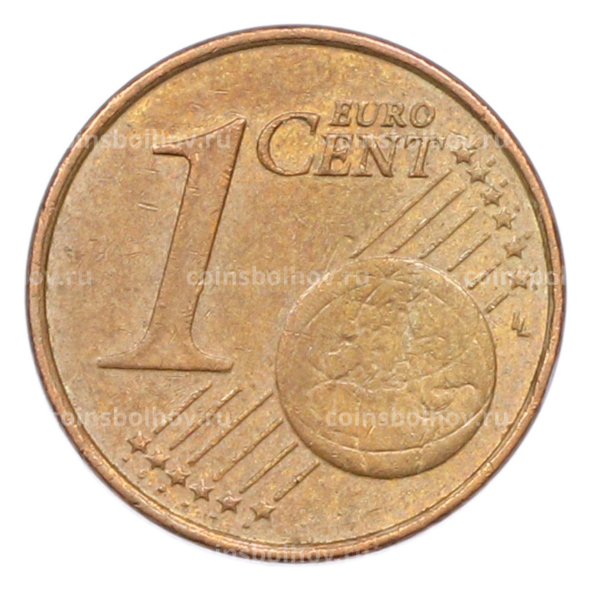 Монета 1 евроцент 2004 года Ирландия (вид 2)