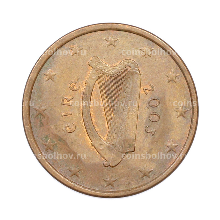 Монета 5 евроцентов 2003 года Ирландия