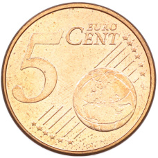 Монета 5 евроцентов 2013 года Люксембург (реверс)