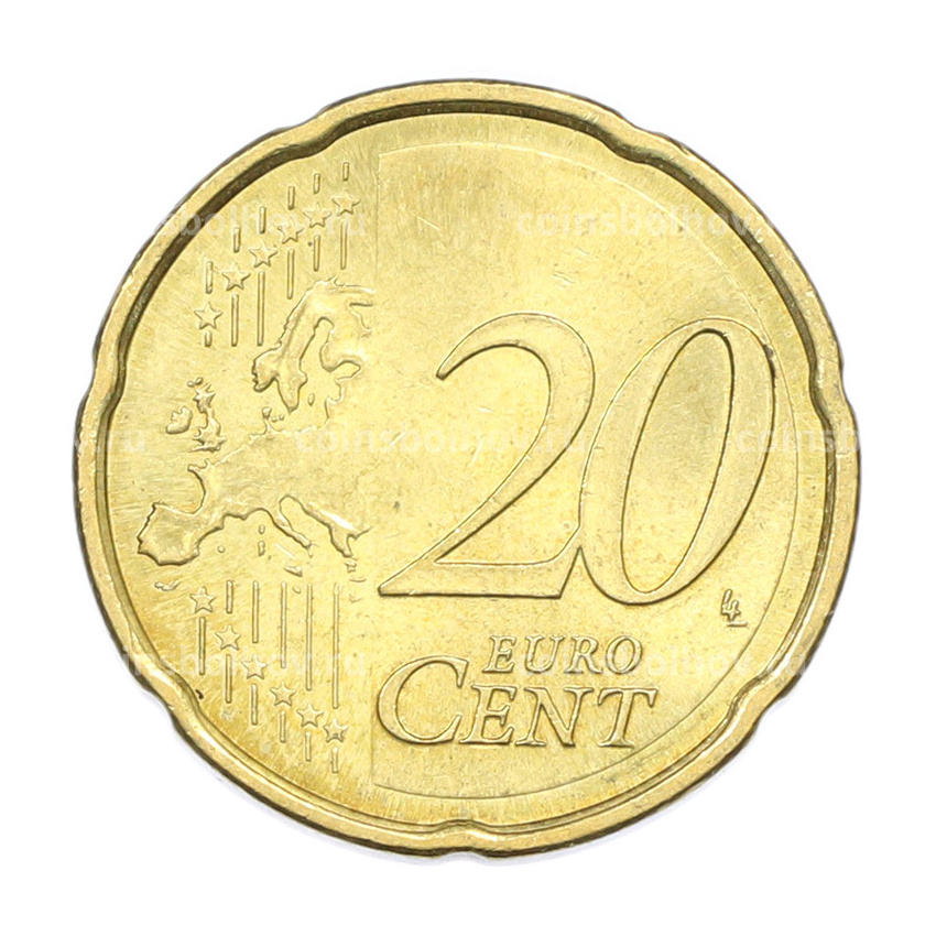 Монета 20 евроцентов 2017 года Испания (вид 2)