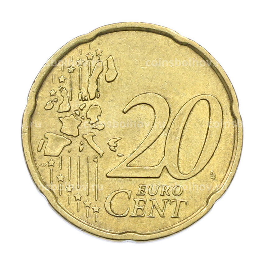 Монета 20 евроцентов 1999 года Франция (вид 2)