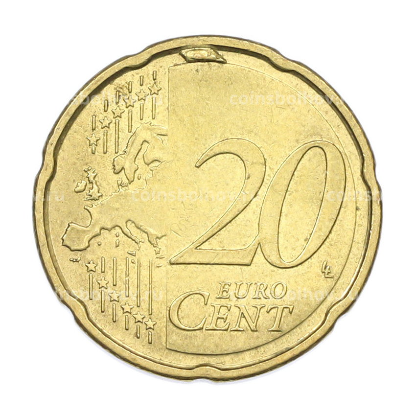 Монета 20 евроцентов 2011 года Эстония (вид 2)