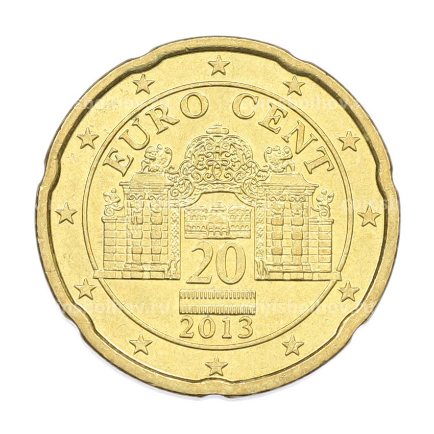 Монета 20 евроцентов 2013 года Австрия