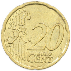 Монета 20 евроцентов 2004 года Австрия (реверс)