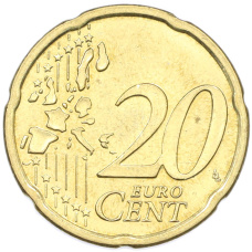 Монета 20 евроцентов 2007 года Австрия (реверс)