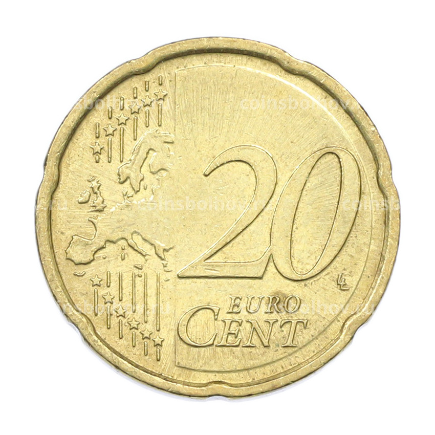 Монета 20 евроцентов 2010 года F Германия (вид 2)