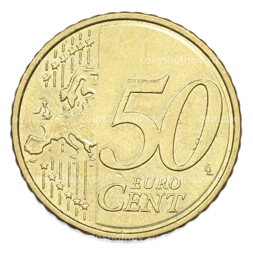 Монета 50 евроцентов 2011 года Эстония (вид 2)