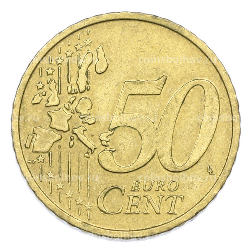 Монета 50 евроцентов 2002 года Австрия (вид 2)