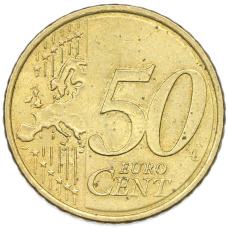 Монета 50 евроцентов 2011 года Австрия (реверс)