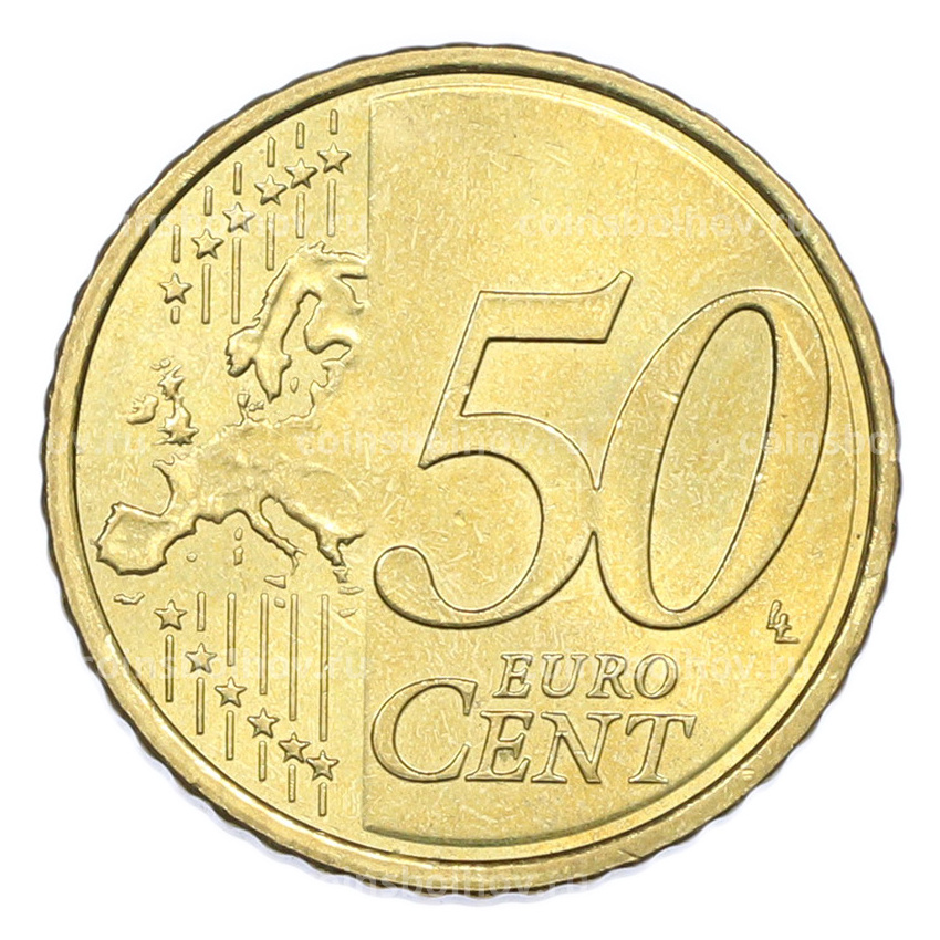 Монета 50 евроцентов 2013 года Испания (вид 2)