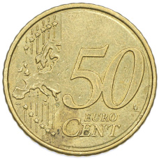 Монета 50 евроцентов 2010 года Финляндия (реверс)