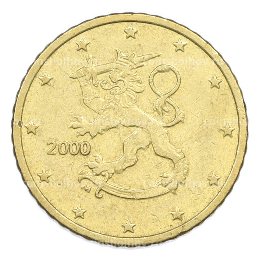 Монета 50 евроцентов 2000 года Финляндия