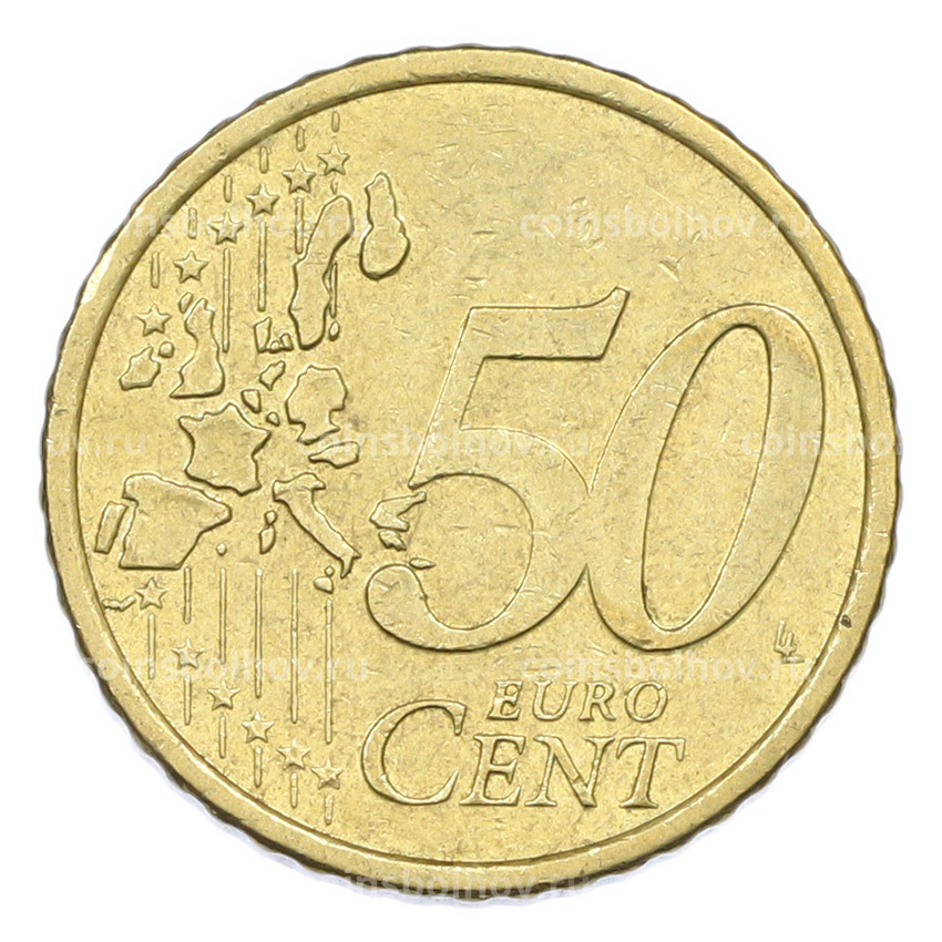 Монета 50 евроцентов 2000 года Финляндия (вид 2)