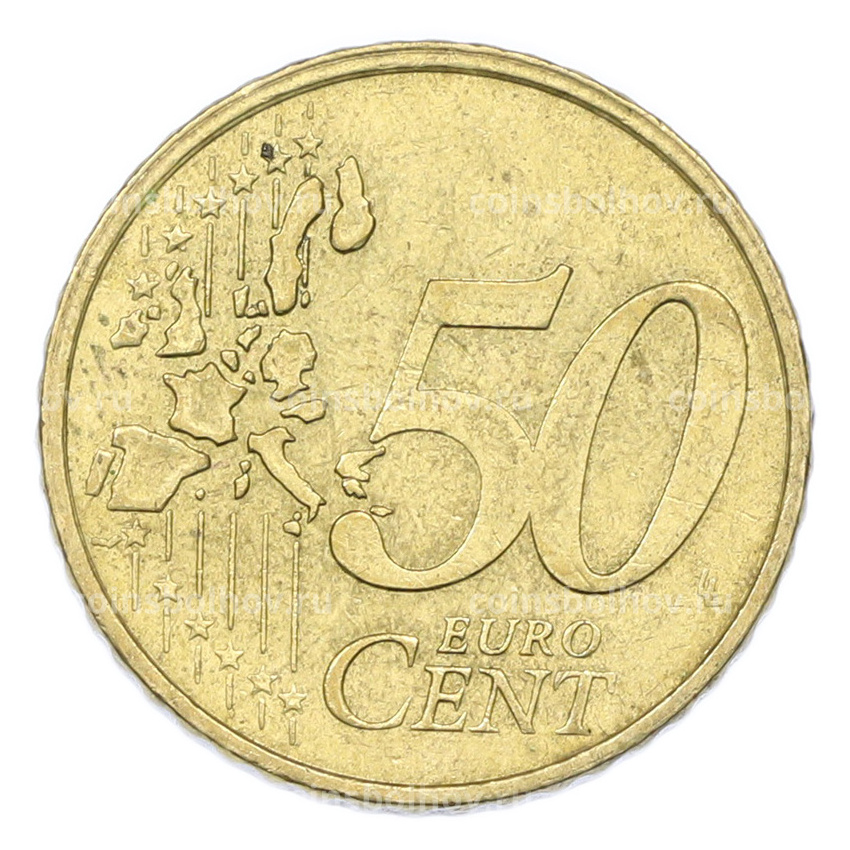 Монета 50 евроцентов 1999 года Франция (вид 2)
