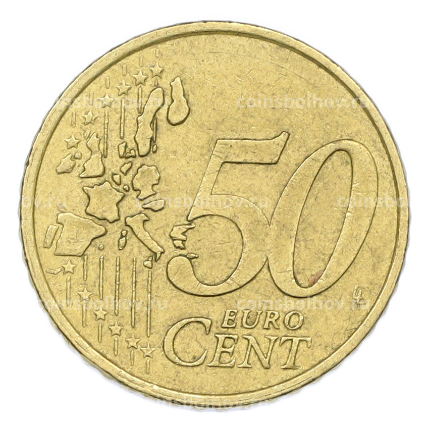 Монета 50 евроцентов 1999 года Франция (вид 2)