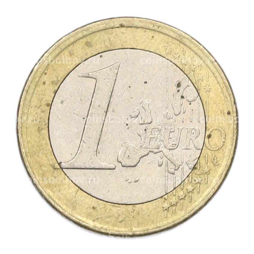 Монета 1 евро 2001 года Испания (вид 2)