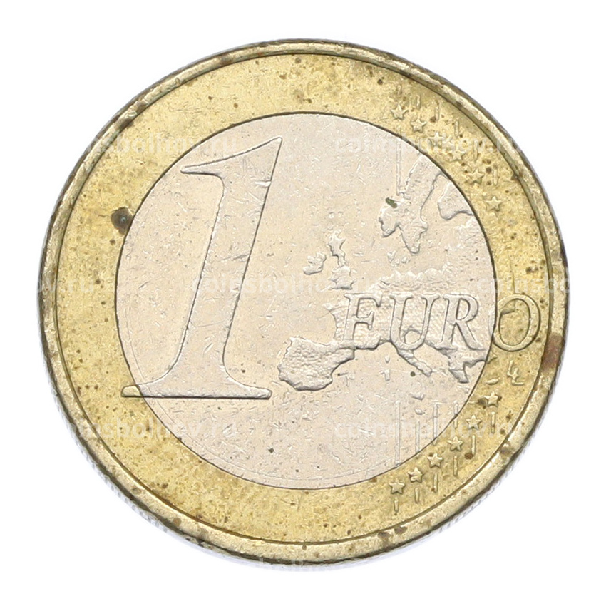 Монета 1 евро 2007 года Испания (вид 2)