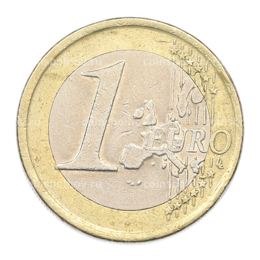 Монета 1 евро 2001 года Испания (вид 2)