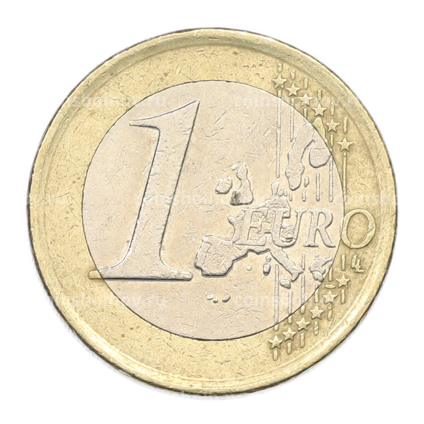 Монета 1 евро 2001 года Испания (вид 2)
