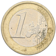 Монета 1 евро 2004 года Испания (реверс)