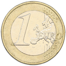 Монета 1 евро 2014 года Латвия (реверс)