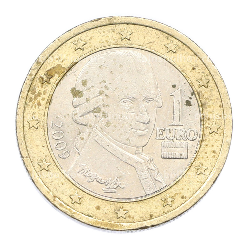 Монета 1 евро 2009 года Австрия