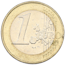 Монета 1 евро 2002 года Австрия (реверс)