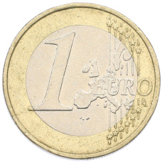 Монета 1 евро 2002 года Австрия (реверс)