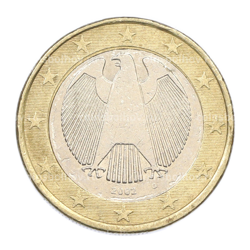 Монета 1 евро 2002 года G Германия