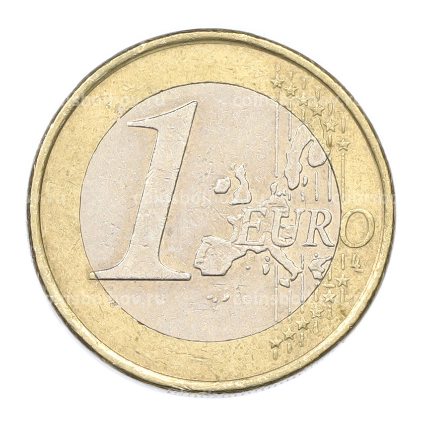 Монета 1 евро 2002 года G Германия (вид 2)