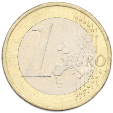 Монета 1 евро 2003 года A Германия (реверс)