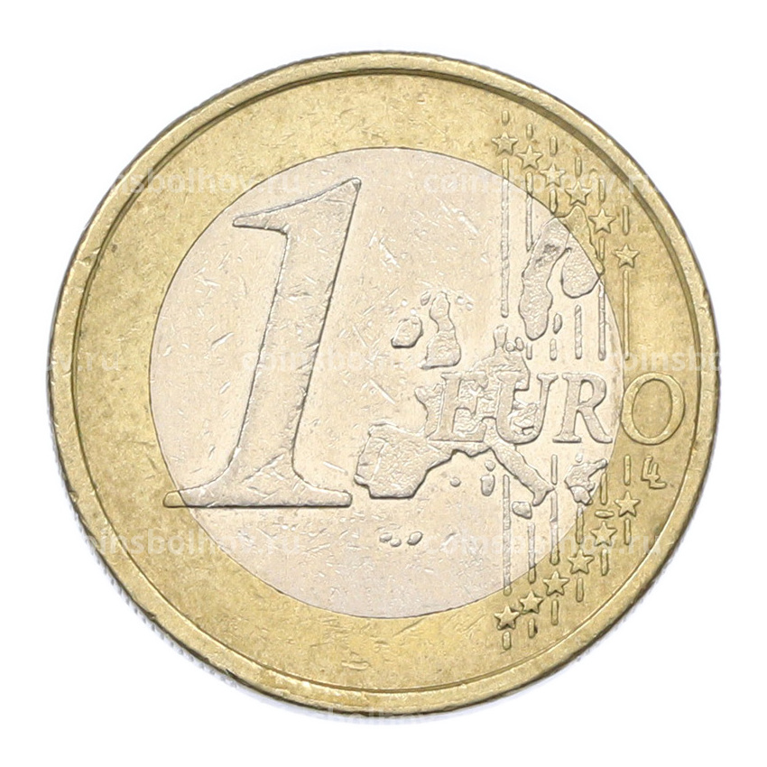 Монета 1 евро 2002 года Финляндия (вид 2)