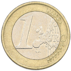 Монета 1 евро 2000 года Финляндия (реверс)