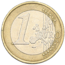 Монета 1 евро 2000 года Франция (реверс)