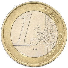 Монета 1 евро 1999 года Франция (реверс)