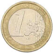 Монета 1 евро 2000 года Франция (реверс)