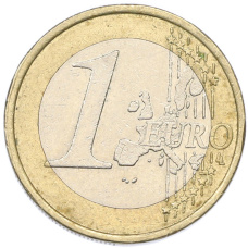 Монета 1 евро 1999 года Франция (реверс)