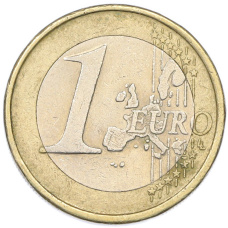 Монета 1 евро 2002 года Португалия (реверс)