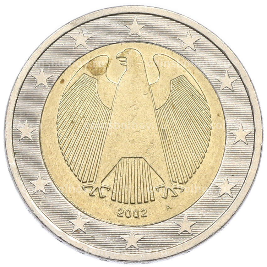 Монета 2 евро 2002 года A Германия