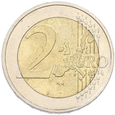 Монета 2 евро 2002 года A Германия (реверс)