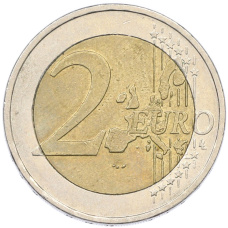 Монета 2 евро 2003 года A Германия (реверс)