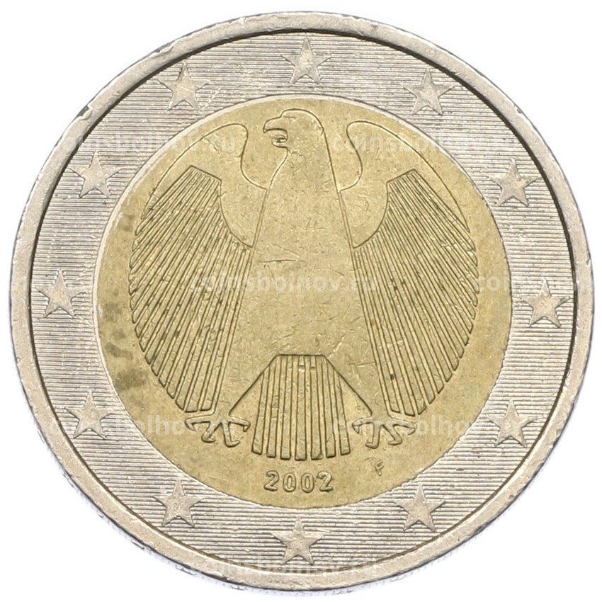 Монета 2 евро 2002 года F Германия