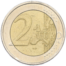 Монета 2 евро 1999 года Финляндия (реверс)