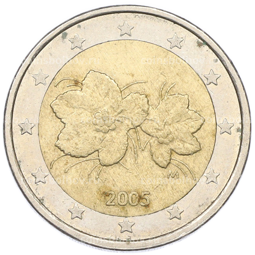 Монета 2 евро 2005 года Финляндия