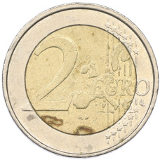 Монета 2 евро 2004 года Бельгия (реверс)
