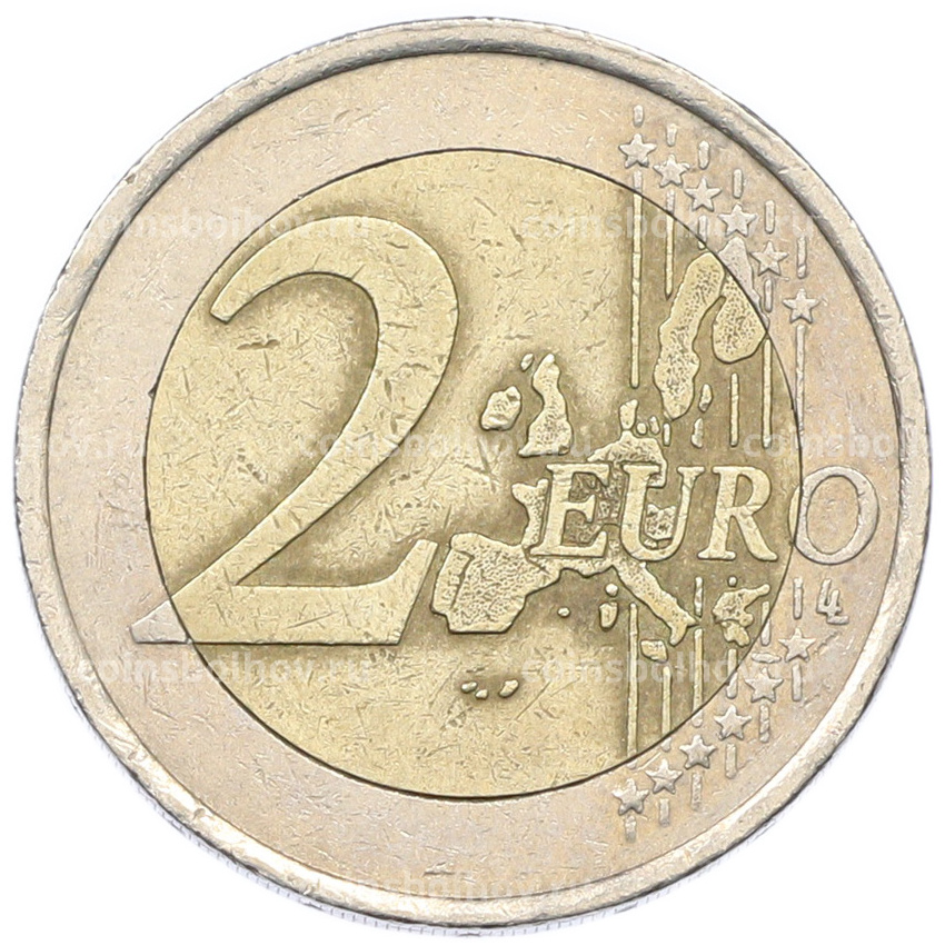 Монета 2 евро 2002 года Ирландия (вид 2)
