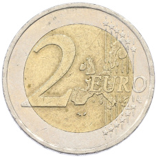 Монета 2 евро 2002 года Австрия (реверс)