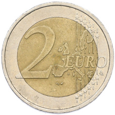 Монета 2 евро 2000 года Франция (реверс)