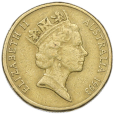 Монета 1 доллар 1993 года Австралия «Организация по защите окружающей среды Landcare Australia» (реверс)